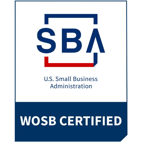 WOSB Certified - Women Owned Small Business